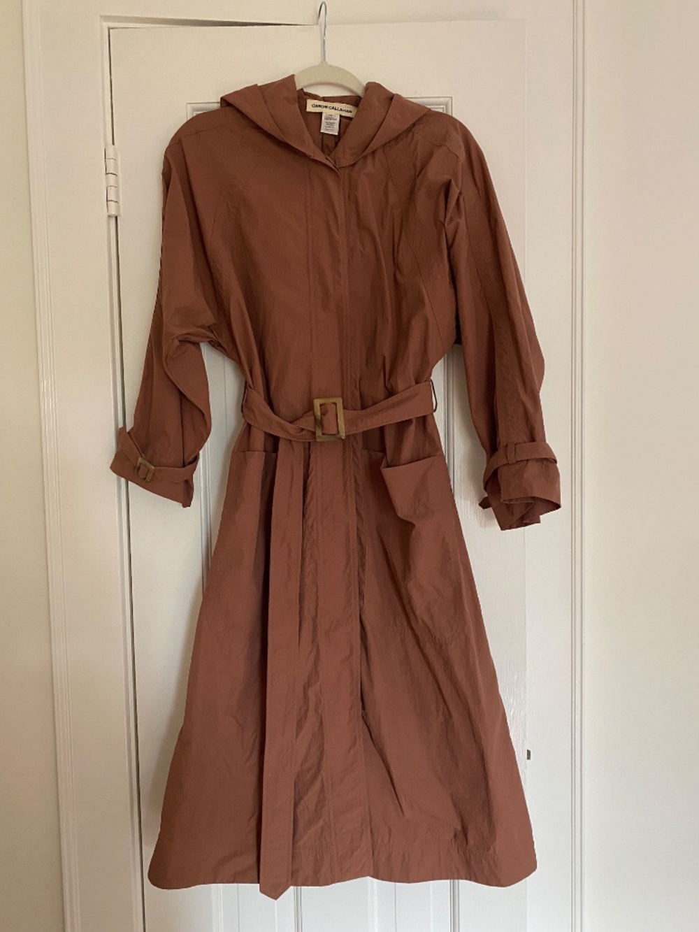 Caron Callahan Tracy Trench in Clay - Picture 4 of 4